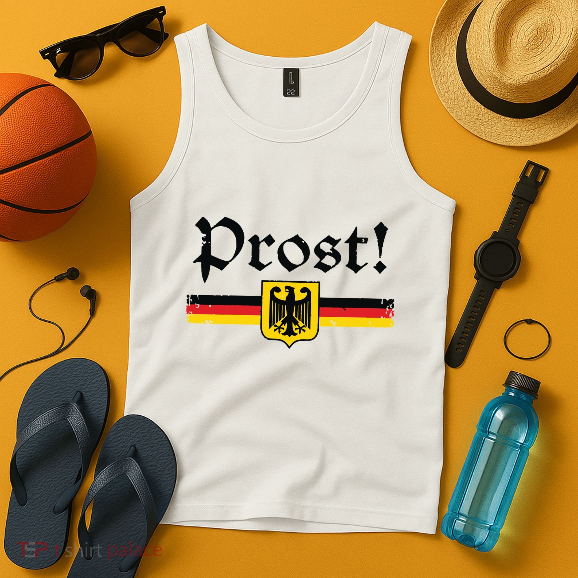 Oktoberfest Women Prost German Beer Festival Tank Top