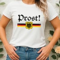Oktoberfest Women Prost German Beer Festival Women's T-Shirt thumb 2