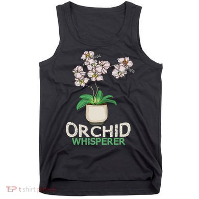 Orchid Whisperer Plant Lover Women Florist Orchid Flower Tank Top