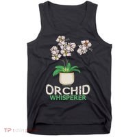 Orchid Whisperer Plant Lover Women Florist Orchid Flower Tank Top thumb 0