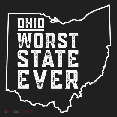 Ohio Worst State Ever Gift Women's Sweatshirt