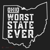 Ohio Worst State Ever Gift Women's Sweatshirt thumb 2