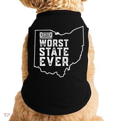 Ohio Worst State Ever Gift Doggie Tank