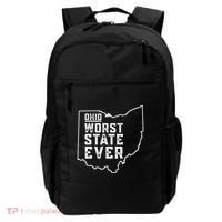 Ohio Worst State Ever Gift Backpack thumb 0
