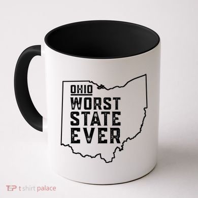 Ohio Worst State Ever Gift Coffee Mug