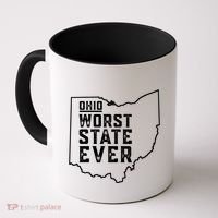 Ohio Worst State Ever Gift Coffee Mug thumb 0