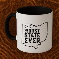 Ohio Worst State Ever Gift Coffee Mug thumb 2