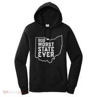 Ohio Worst State Ever Gift Women's Hoodie thumb 0