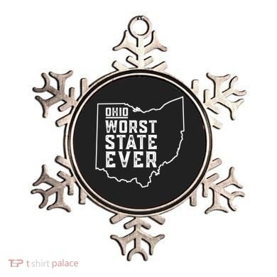 Ohio Worst State Ever Gift Ornament