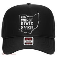 Ohio Worst State Ever Gift Hat thumb 0