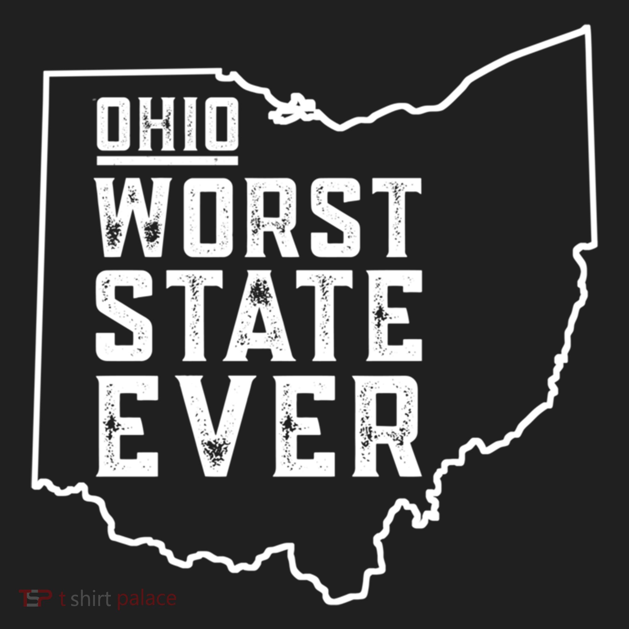 Ohio Worst State Ever Gift Hat