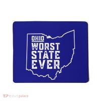 Ohio Worst State Ever Gift Mousepad thumb 0