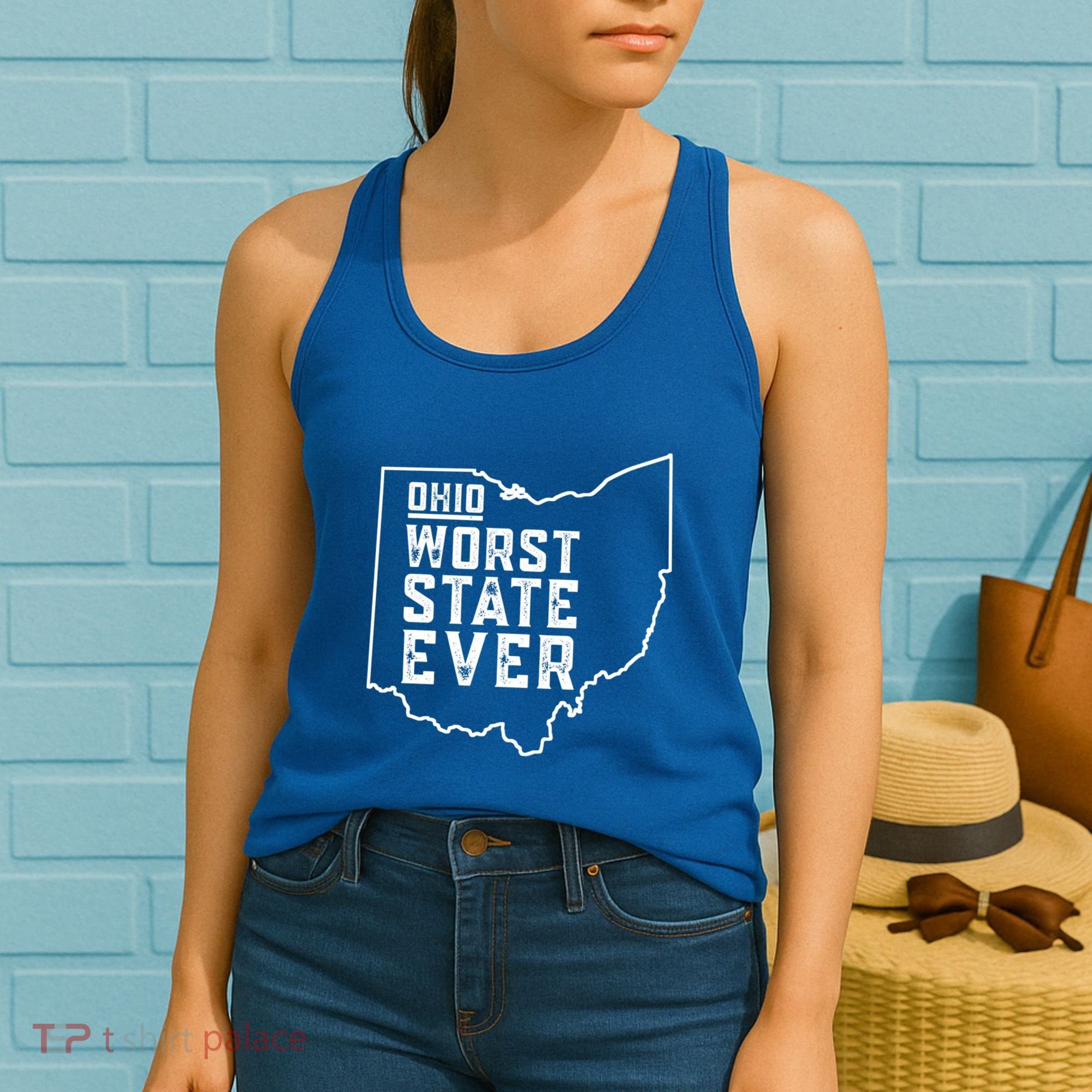 Ohio Worst State Ever Gift Women's Tank Top
