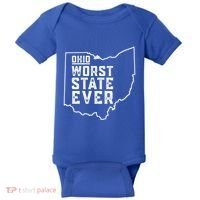 Ohio Worst State Ever Gift Baby Bodysuit thumb 0