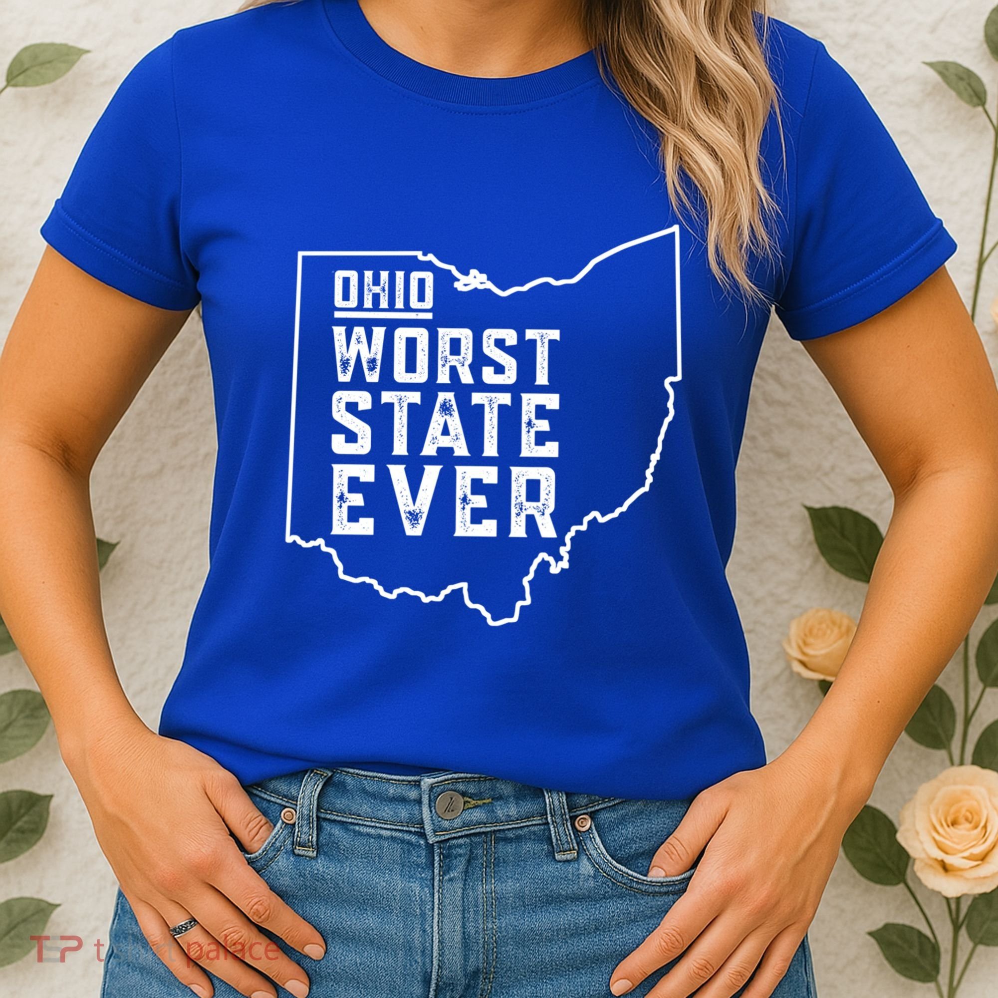 Ohio Worst State Ever Gift Women's T-Shirt