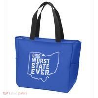 Ohio Worst State Ever Gift Tote Bag thumb 3