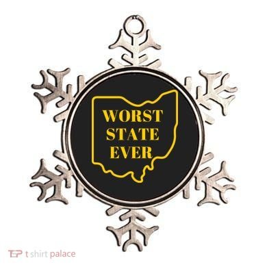 Ohio Worst State Ornament