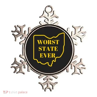 Ohio Worst State Ornament