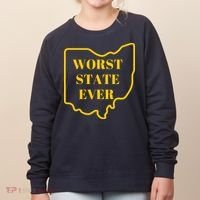Ohio Worst State Women's Sweatshirt thumb 0
