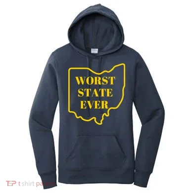 Ohio Worst State Women's Hoodie