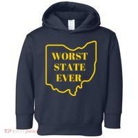 Ohio Worst State Toddler Hoodie thumb 0