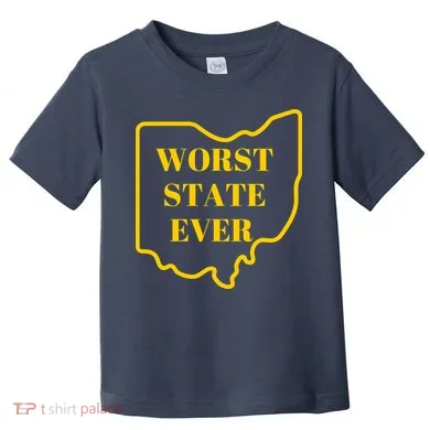 Ohio Worst State Toddler T-Shirt