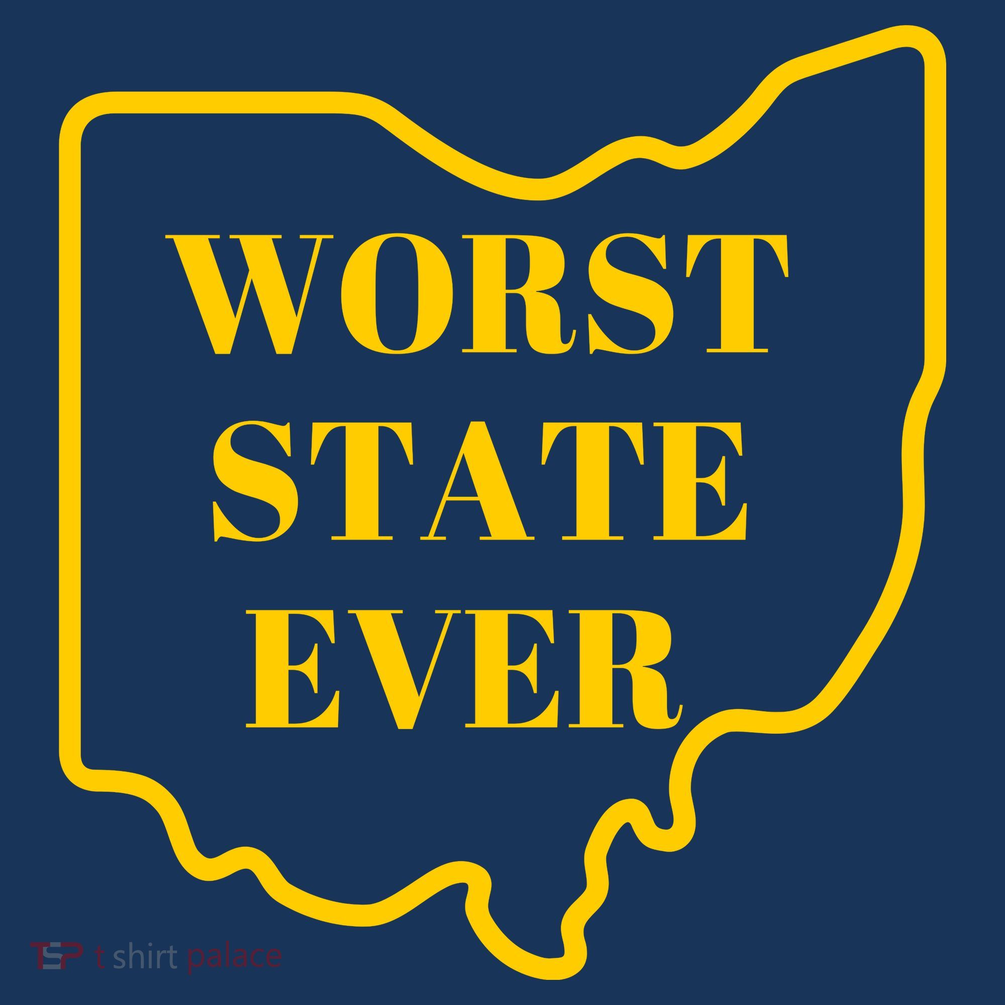Ohio Worst State Women's Long Sleeve Shirt