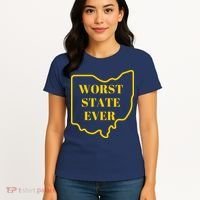 Ohio Worst State Women's T-Shirt thumb 4