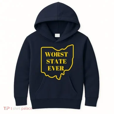 Ohio Worst State Kids Hoodie