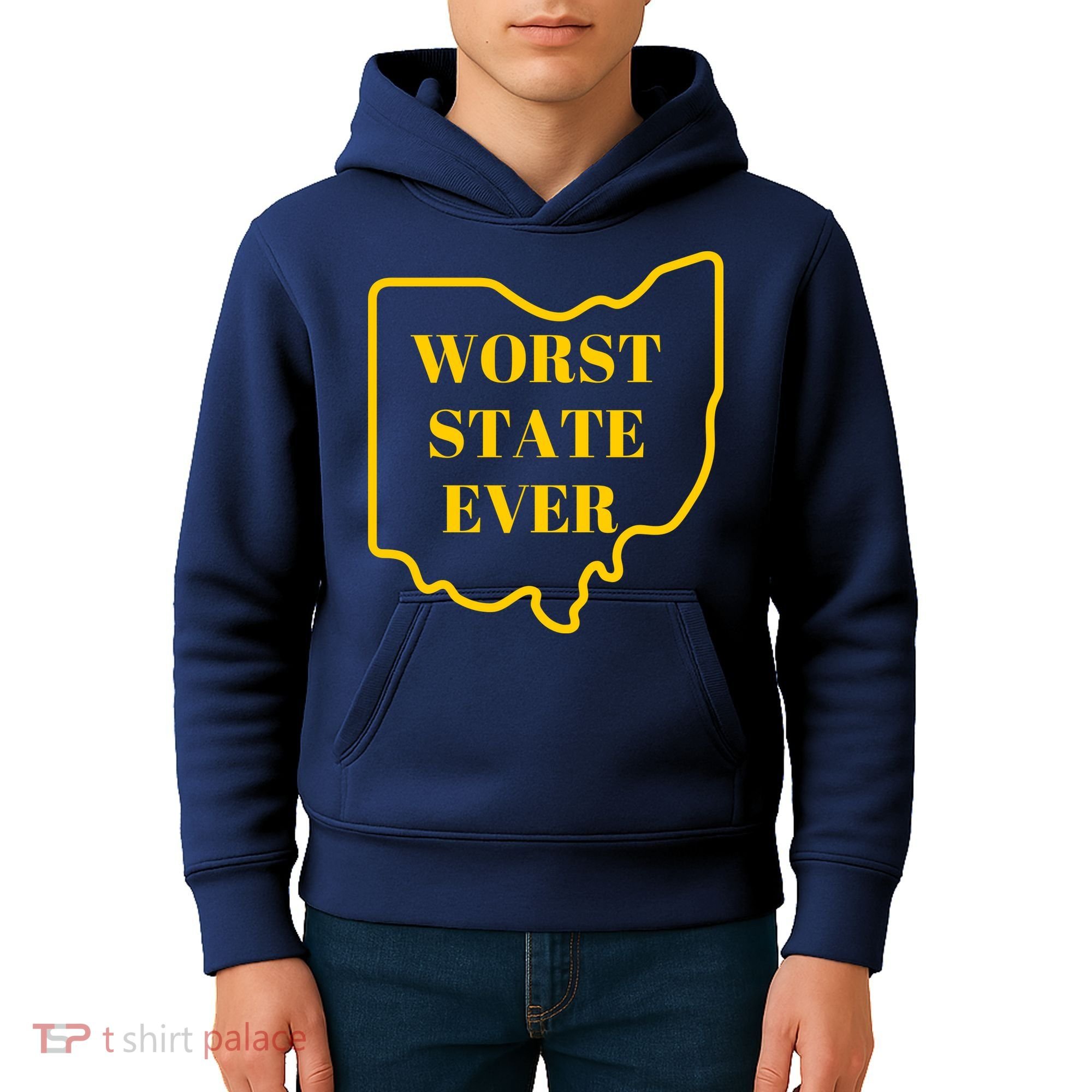 Ohio Worst State Kids Hoodie