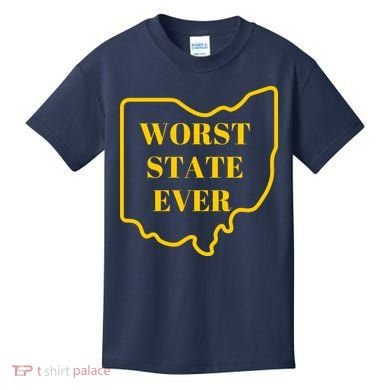 Ohio Worst State Kids T-Shirt