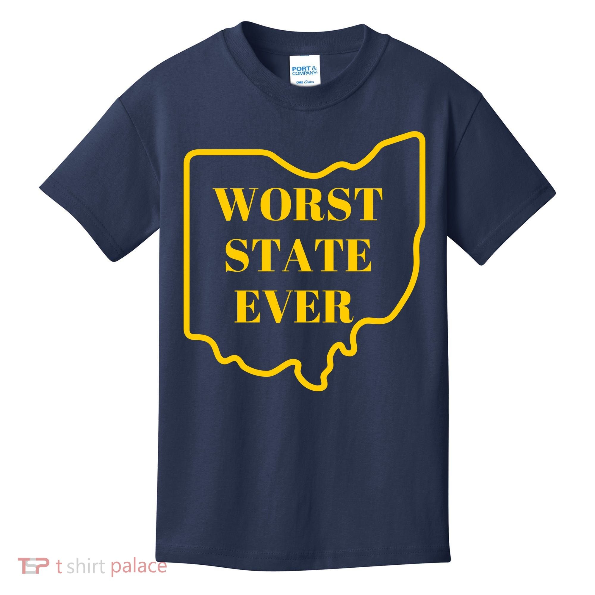 Ohio Worst State Kids T-Shirt