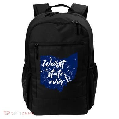 Ohio Worst State Ever Distressed Backpack