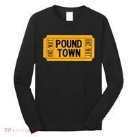 One Way Ticket To Poundtown One Way Ticket To Pound Town Long Sleeve Shirt thumb 0