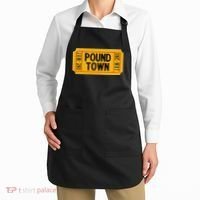 One Way Ticket To Poundtown One Way Ticket To Pound Town Apron thumb 2