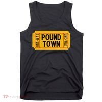 One Way Ticket To Poundtown One Way Ticket To Pound Town Tank Top thumb 0