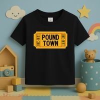 One Way Ticket To Poundtown One Way Ticket To Pound Town Toddler T-Shirt thumb 3