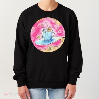 Oolong Whimsical Tea Design Women's Sweatshirt