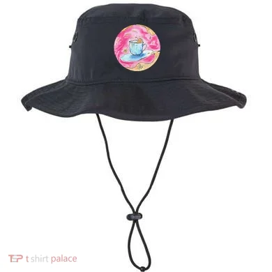 Oolong Whimsical Tea Design Bucket Hat