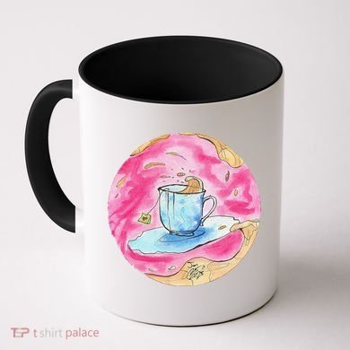 Oolong Whimsical Tea Design Coffee Mug