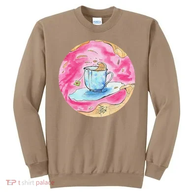 Oolong Whimsical Tea Design Sweatshirt