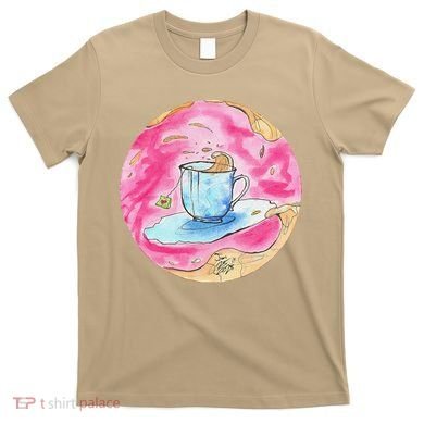 Oolong Whimsical Tea Design T-Shirt