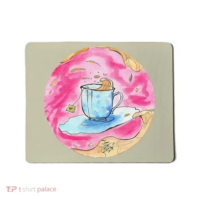 Oolong Whimsical Tea Design Mousepad