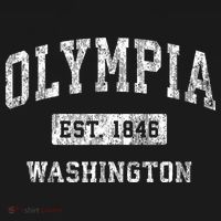 Olympia Washington Wa Vintage Established Sports T-Shirt thumb 7