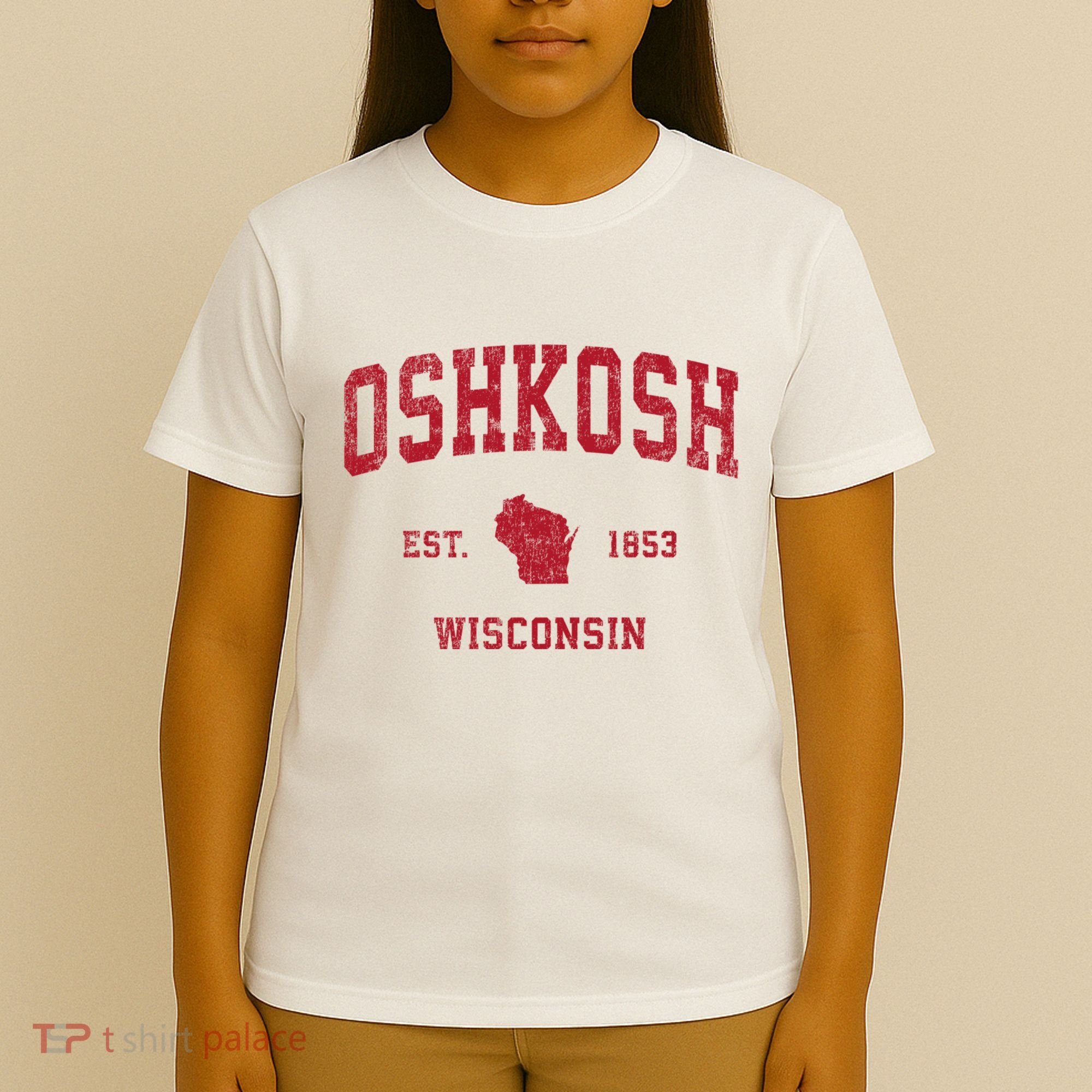 Oshkosh Wisconsin Wi Vintage Sports T-Shirt