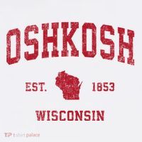 Oshkosh Wisconsin Wi Vintage Sports T-Shirt thumb 7