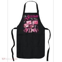 October We Wear Breast Cancer Awareness Postal Worker Apron thumb 0
