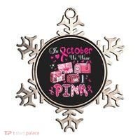 October We Wear Breast Cancer Awareness Postal Worker Ornament thumb 0