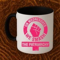 On Wednesdays We Smash The Patriarchy Women Rights Day 8 Coffee Mug thumb 2