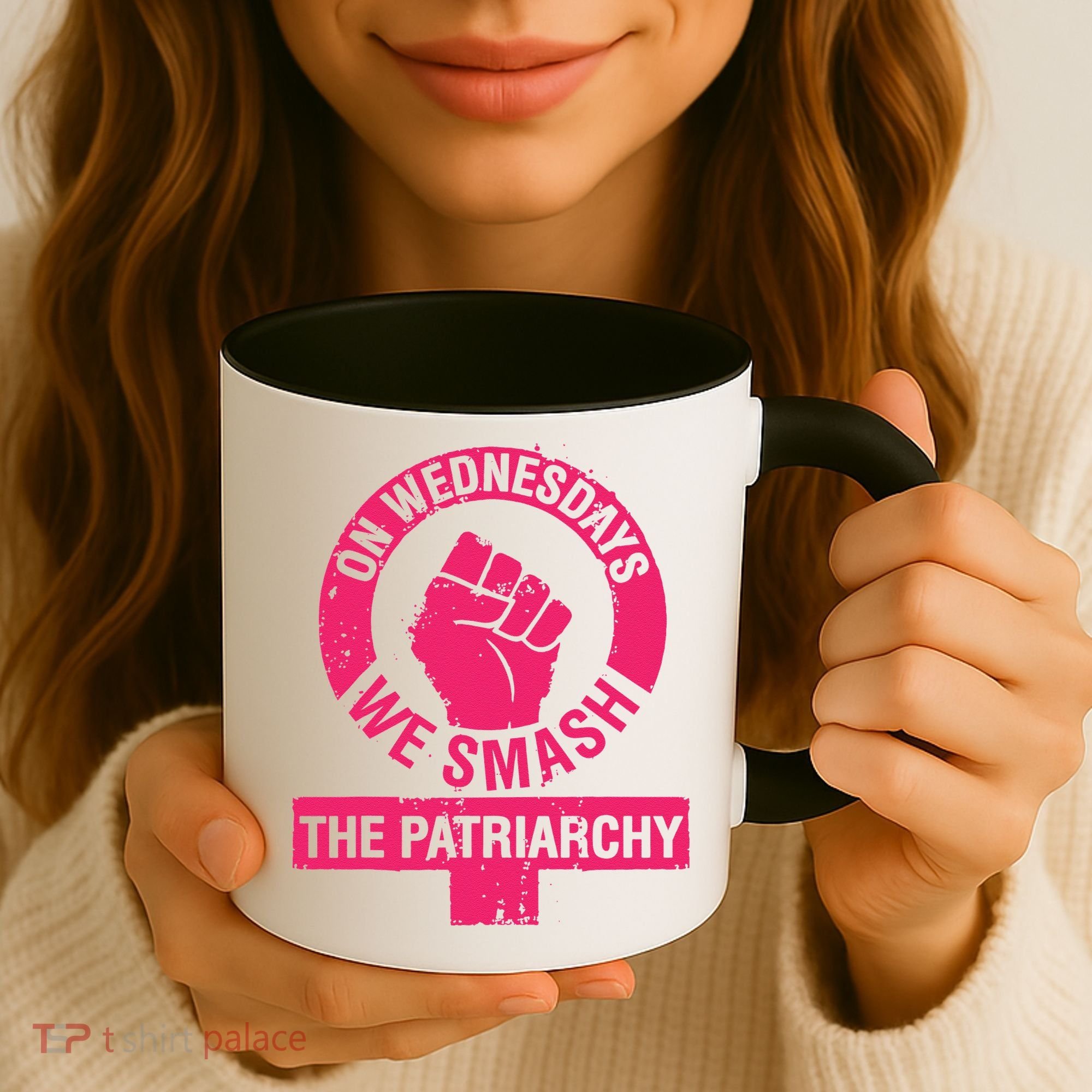 On Wednesdays We Smash The Patriarchy Women Rights Day 8 Coffee Mug